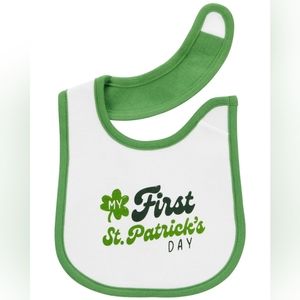 CARTER'S "My First St. Patrick's Day" Teething Bib NWT